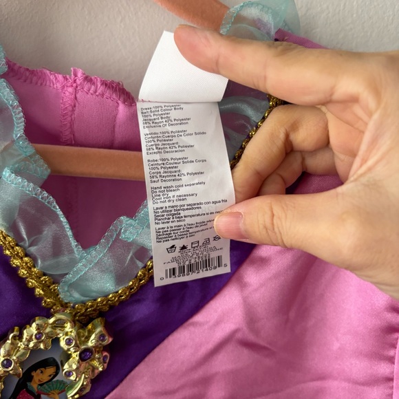 Halloween Costume‎ Disney Princesse Mulan taille M 7-8 - Picture 6 of 10